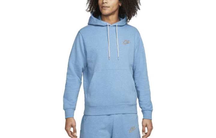 Nike Nike Sweatshirts Men's Blue Hooded Moderate Regular