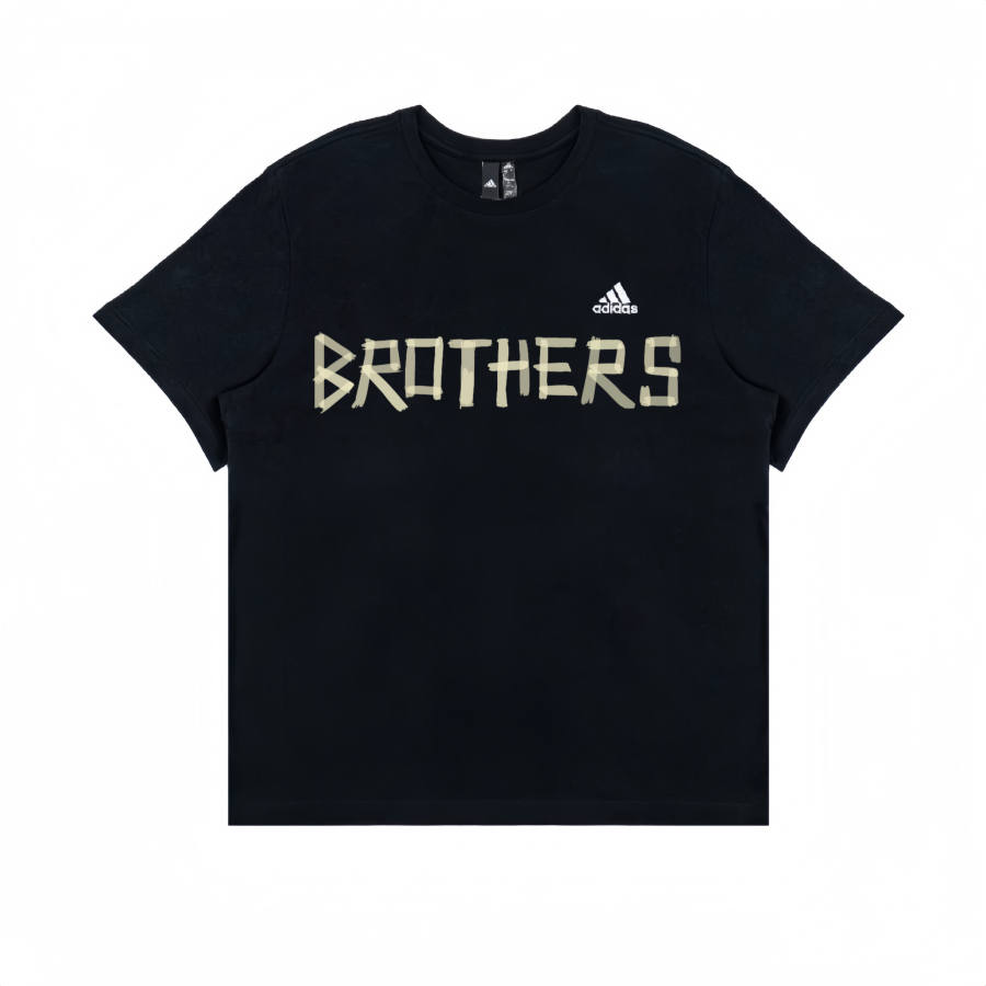 Adidas Adidas T Shirts Unisex Black Crew Neck Moderate Straight Fit