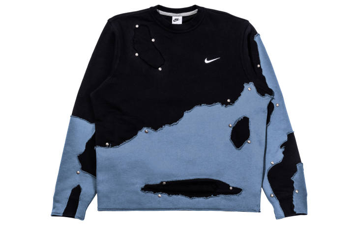 Nike Nike Sweatshirts Men's Black Crew Neck Moderate Regular