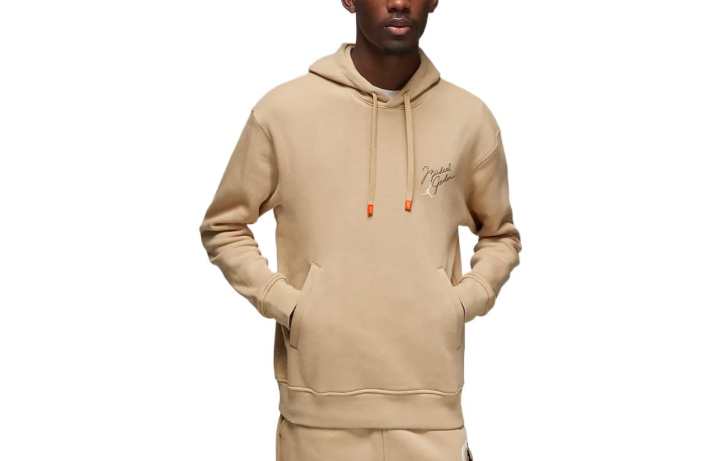 Nike Nike Sweatshirts Men's Beige Hooded Moderate Other