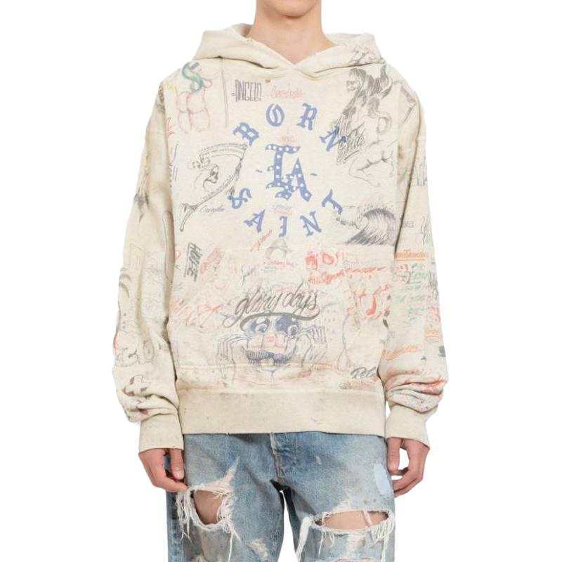 Saint Mxxxxxx La cotton hoodie