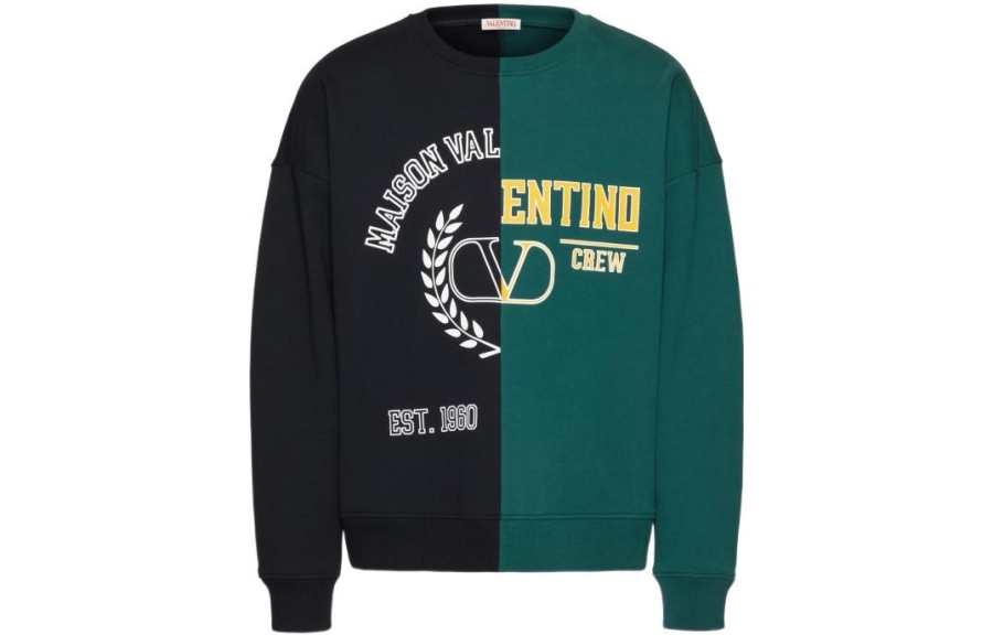 Valentino Logo Printed Crewneck Sweatshirt