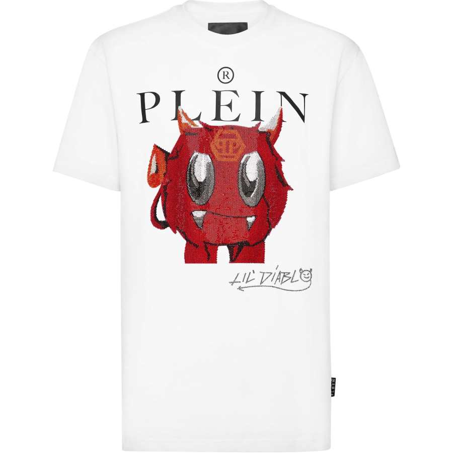 Philipp Plein Ss Crystal Monster T-shirt