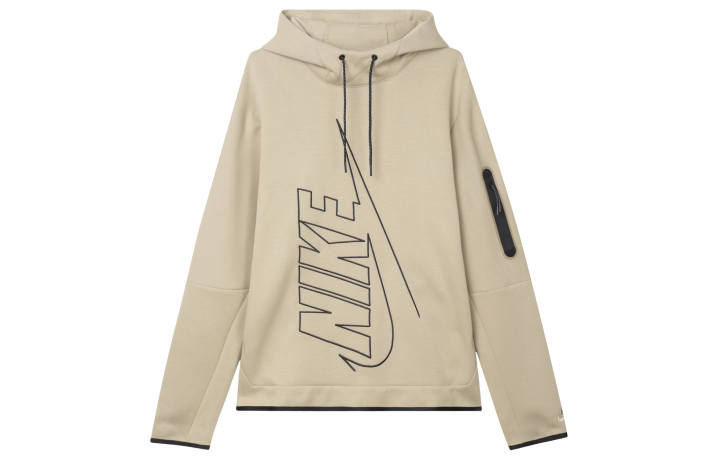 Nike Nike Sweatshirts Men's Khaki Hooded Moderate Regular