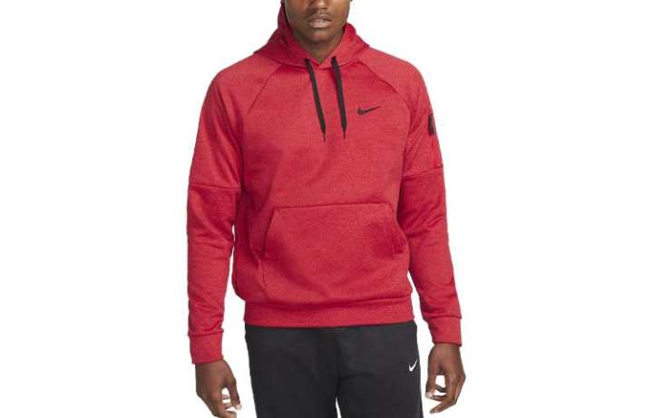 Nike Nike Sweatshirts Men's University Red Hooded Moderate Regular