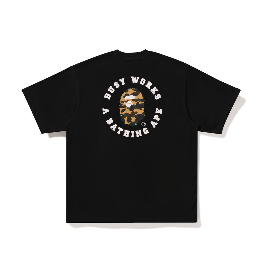 A BATHING APE Ma Siwei Collaboration T Shirts Unisex Crew Neck Moderate Straight Fit