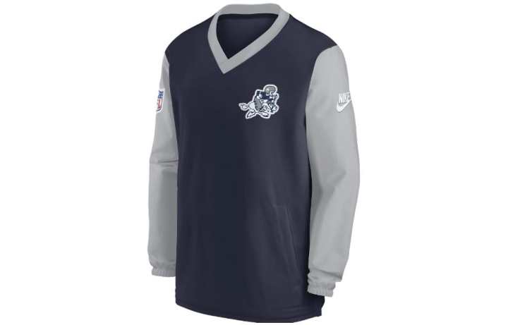 Nike Nike Sweatshirts Men's Blue V Neck Moderate Regular