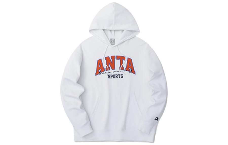 ANTA Anta Sweatshirt Unisex Snowflake White