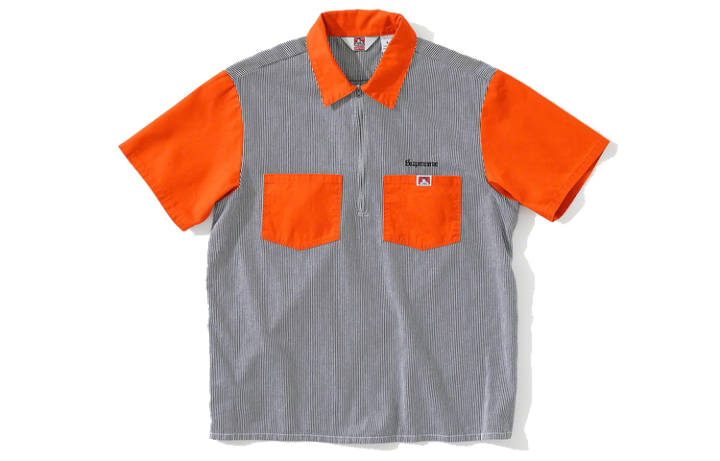 Supreme Supreme Ben Davis Half Zip Work Shirt