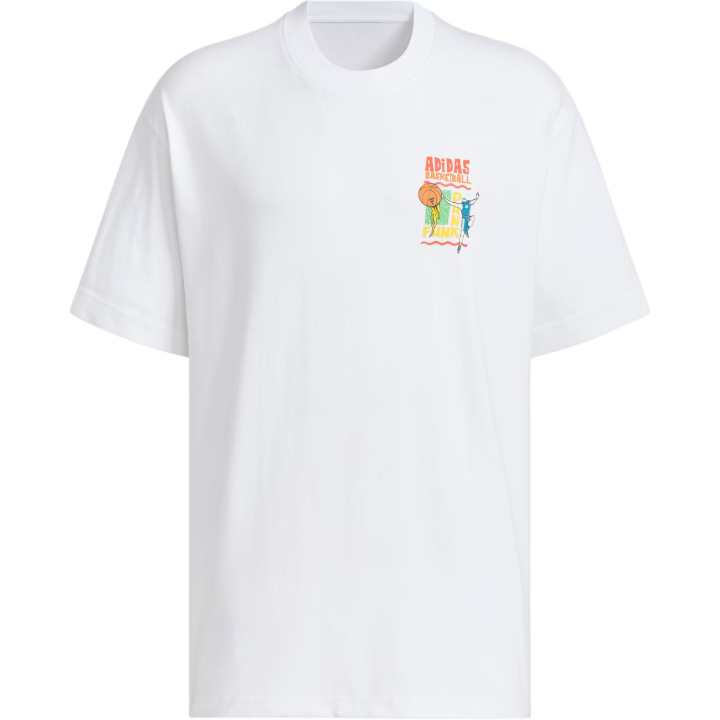 Adidas Adidas T Shirts Men's White Crew Neck