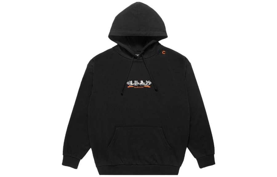 CLOT Sweatshirts Men's Black Hooded Moderate Other