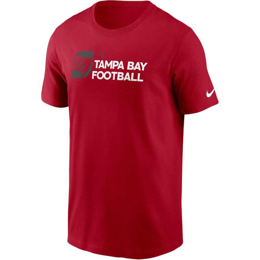 Nike Nike Tampa Bay Buccaneers Team Outline Essential T Shirt Men's Nike Nfl T Shirt