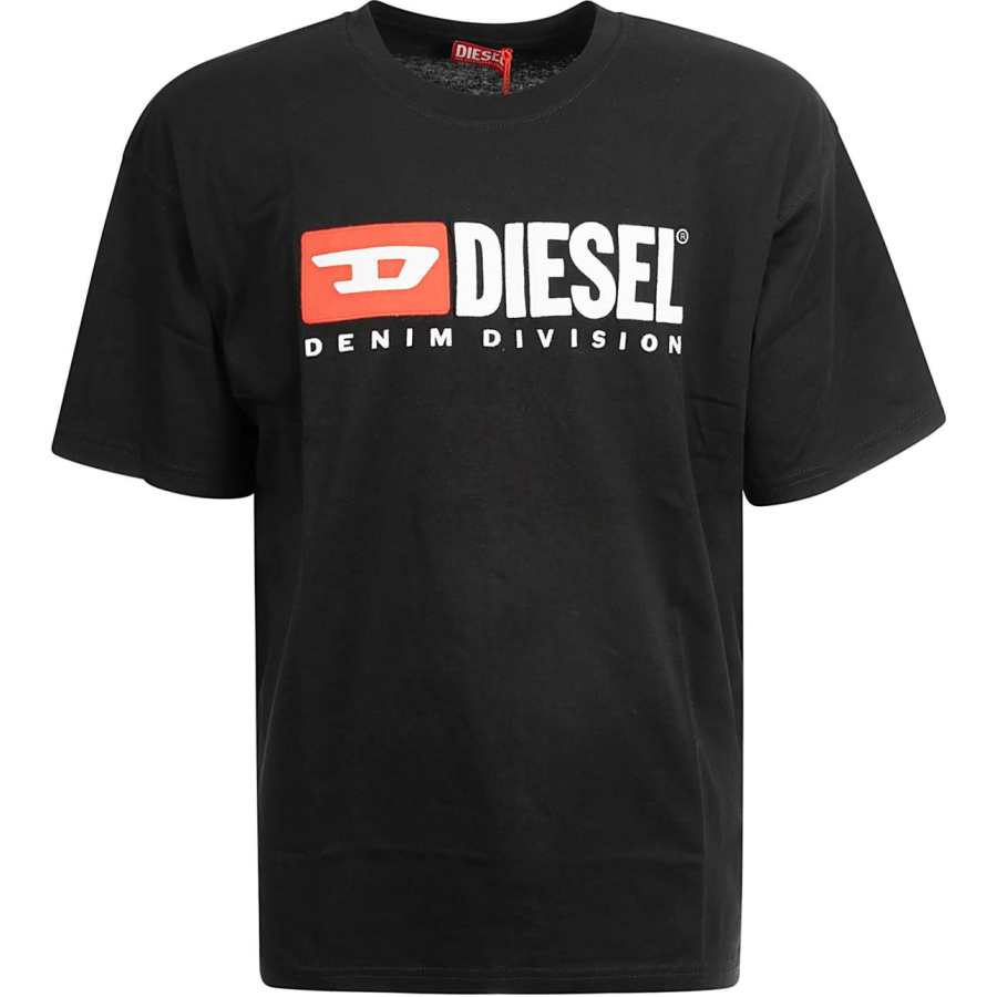 DIESEL T Boxt Div Logo Printed T Shirt