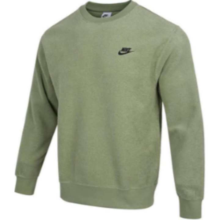 Nike Nike Sweatshirts Men's Oil Green Crew Neck Moderate Regular