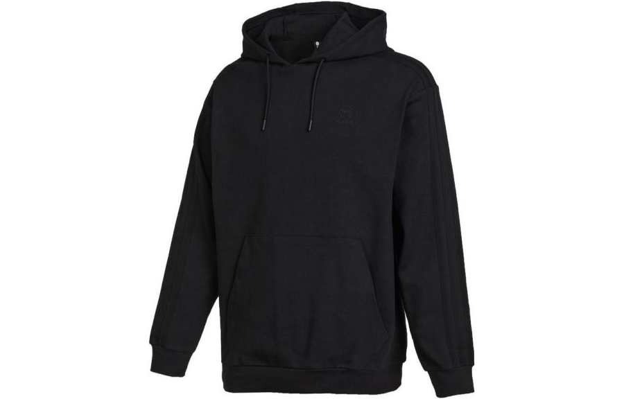 Adidas Neo Sweatshirts Unisex Black Hooded Moderate Regular