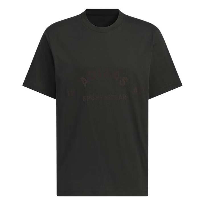 Adidas Adidas T Shirts Men's Black Crew Neck Moderate