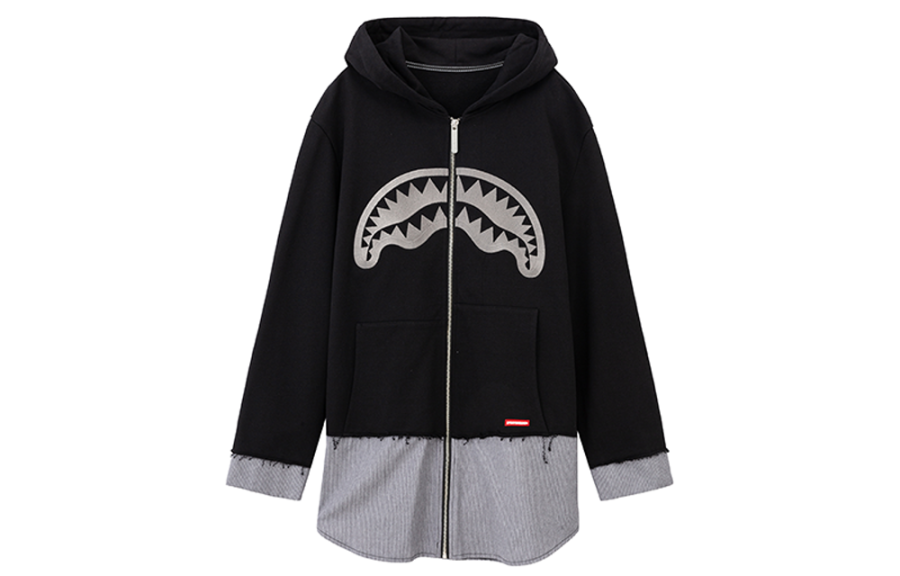 SPRAYGROUND Sweatshirts Unisex Hooded Moderate Cardigan