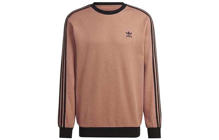 Adidas Originals Sweatshirts Men's Umber Crew Neck Moderate Regular