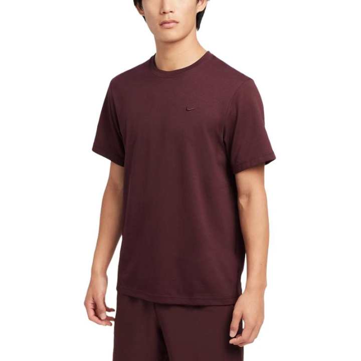 Nike Nike Dri Fit T Shirt Men's Burgundy