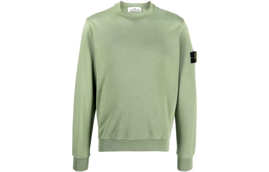 Stone Island logo-patch sweatshirt