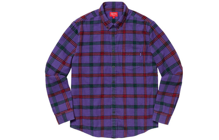 Supreme Supreme Tartan Flannel Shirt FW19