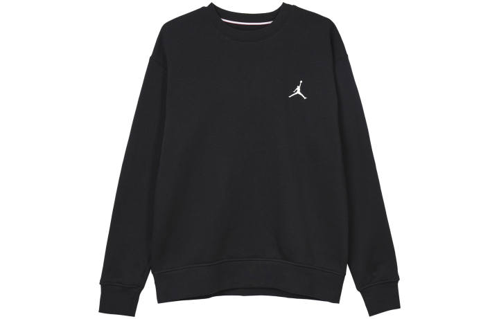 Jordan Jordan Flight MVP Print Fleece Lined Crew Neck Casual Long Sleeved Sweatshirt Men's