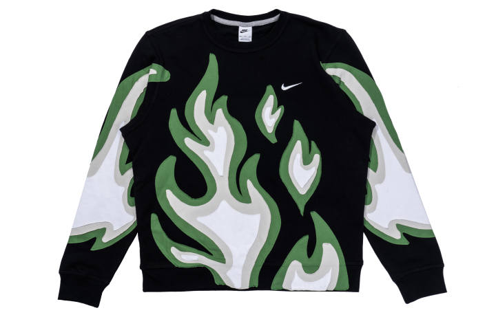 Nike Nike Sweatshirts Men's Black Crew Neck Moderate Regular