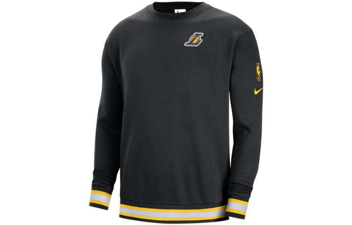 Nike Nike Nba Los Angeles Lakers Fleece Loose Fit Sweatshirt