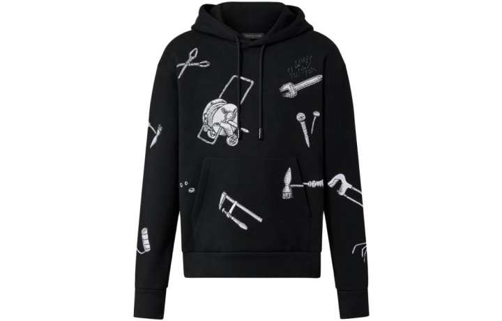 LOUIS VUITTON LOUIS VUITTON Sweatshirt Men's Black