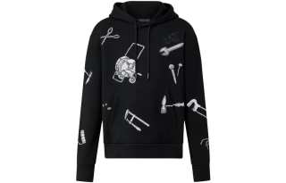 LOUIS VUITTON Sweatshirt Men's Black