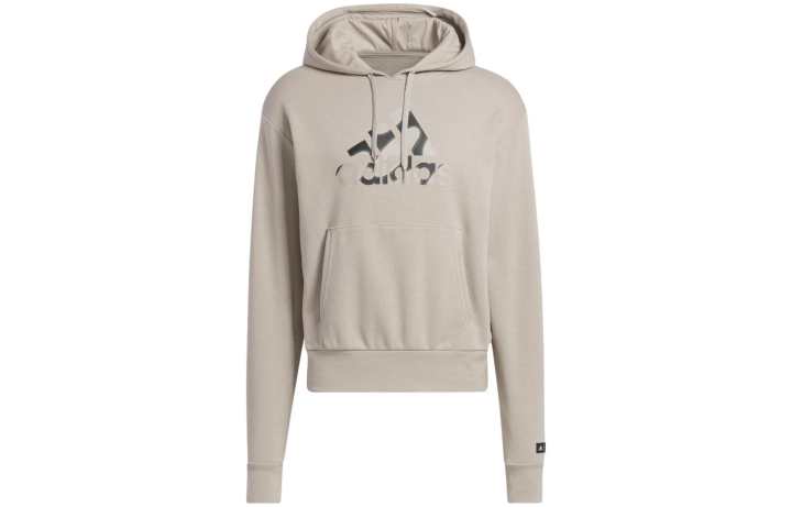 Adidas Adidas Court Therapy Sweatshirts Unisex Light Brown Hooded Moderate Regular
