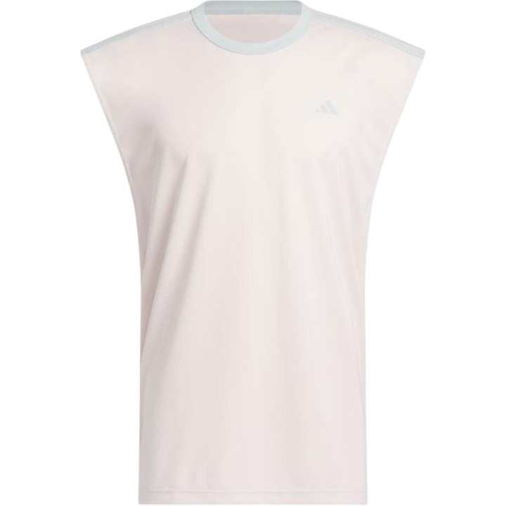 Adidas Adidas T Shirts Men's White Crew Neck Moderate Straight Fit