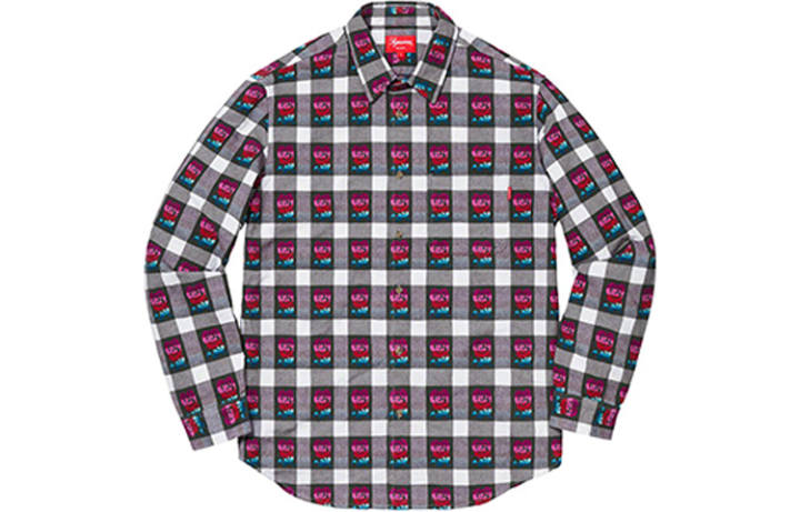 Supreme Supreme Rose Buffalo Plaid Shirt