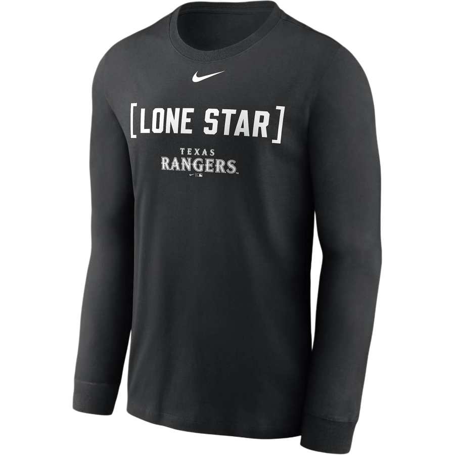 Nike Nike Texas Rangers Fashion Men's Nike Mlb Long-Sleeve T-Shirt