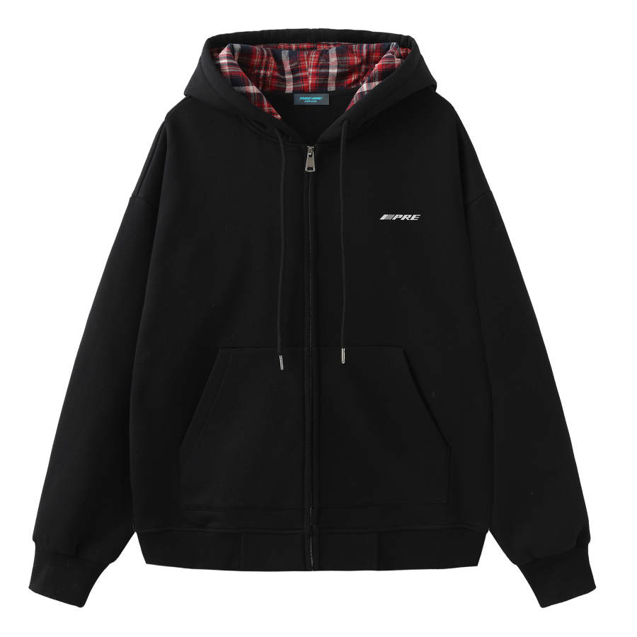 PRESSURE Sweatshirts Unisex Hooded Thickened Cardigan
