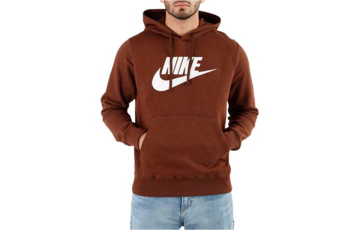 Nike Nike Sweatshirts Men's Brown Hooded Moderate Other