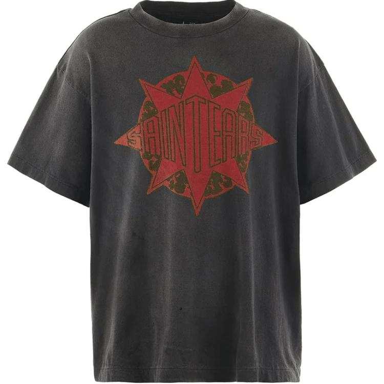 Saint Mxxxxxx Ceremony Used-Effect T-Shirt