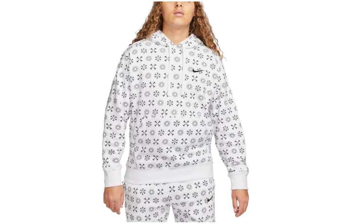 Nike Nike Sweatshirts Men's White Hooded Moderate Other