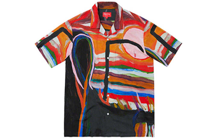Supreme Supreme Reaper Rayon Short Sleeve Shirt