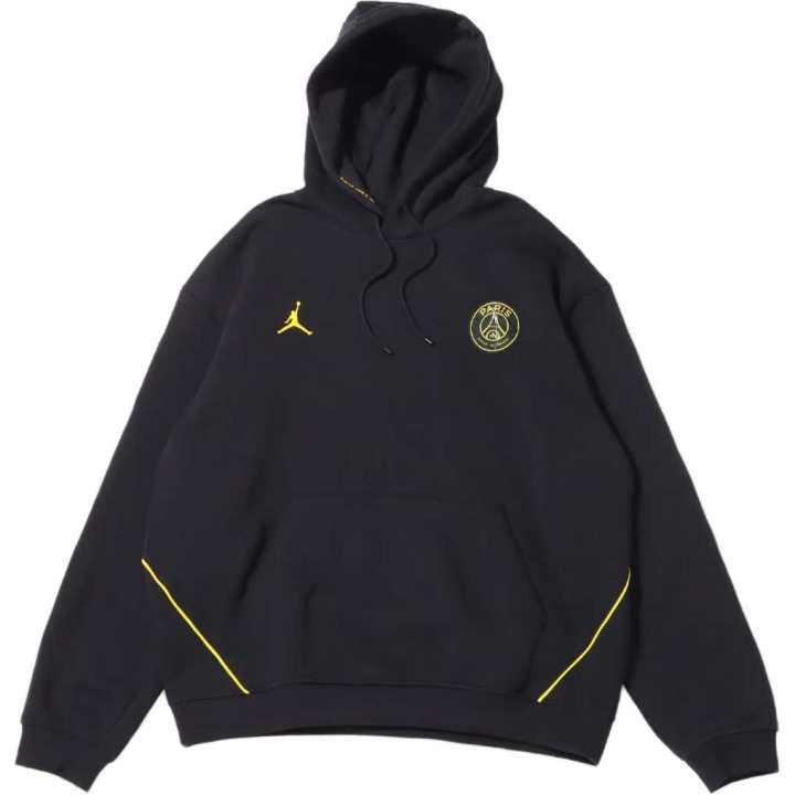 Jordan Jordan X Paris Saint Germain Logo Fleece Pullover Hoodie Asia Sizing