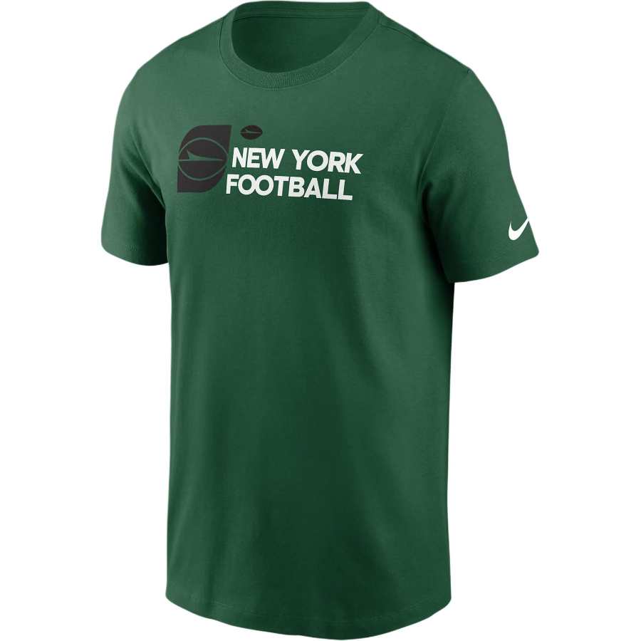 Nike Nike New York Jets Team Outline Essential T Shirt T Shirt Men's Green