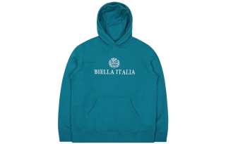 FILA Sweatshirts Unisex Tyr Blue Hooded Moderate Regular