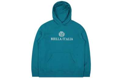 FILA Sweatshirts Unisex Tyr Blue Hooded Moderate Regular