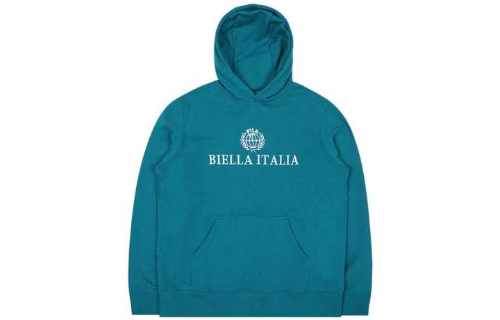 FILA FILA Sweatshirts Unisex Tyr Blue Hooded Moderate Regular