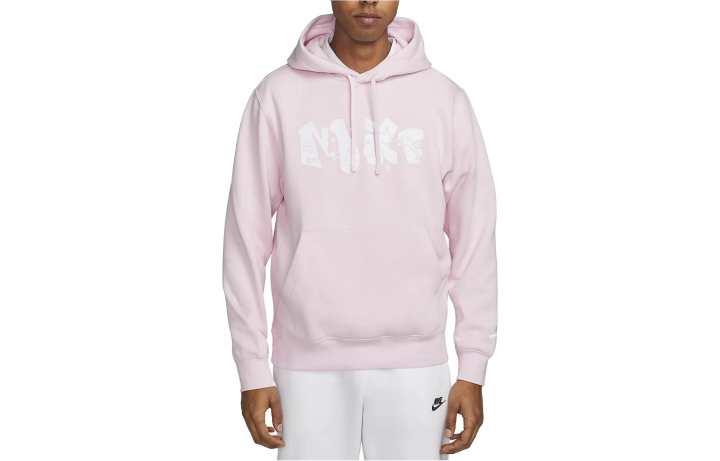 Nike Nike Sweatshirts Men's Pink Hooded Non Detachable Moderate