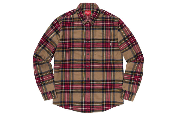 Supreme Supreme Tartan Flannel Shirt