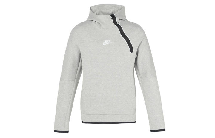 Nike Nike Sweatshirts Men's Gray Hooded Moderate Regular