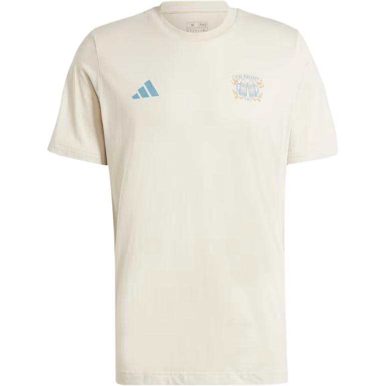 Adidas Adidas Wiesn Football Graphic T Shirt Men's Ivory