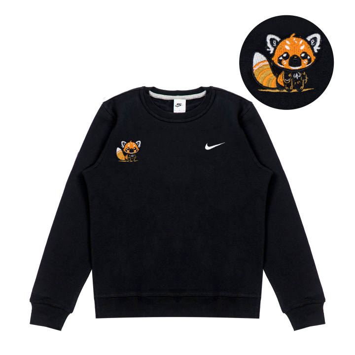 Nike Nike Sweatshirts Unisex Black Crew Neck Moderate Regular