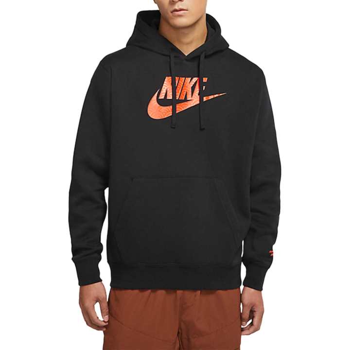 Nike Nike Sweatshirts Men's Black Hooded Moderate Regular